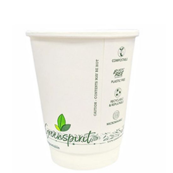 Picture of Case Cup 8oz DW Plas Fre Aqueous GSpirit 25X20